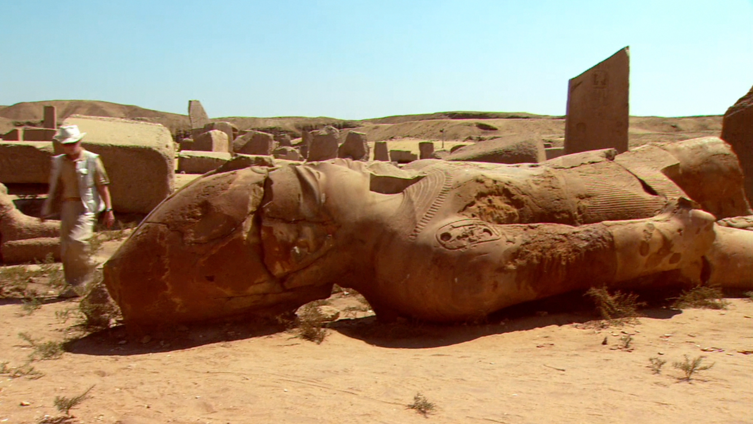 Manfred Bietak in the Biblical City of Ramses